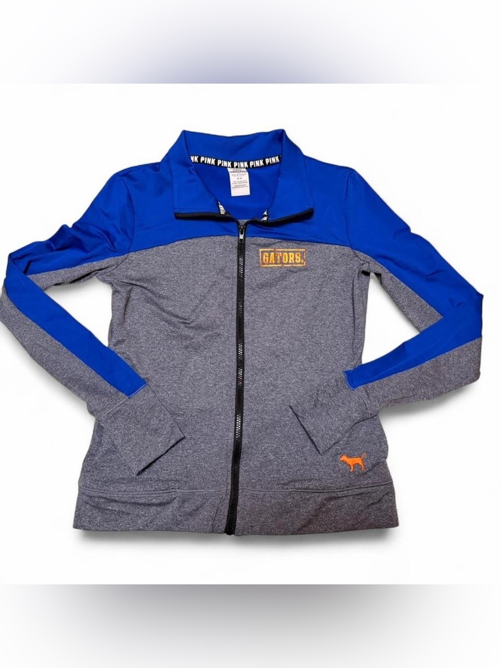 Victoria Secret PINK 5th & Ocean Blue Gray Florida Gators Zip Jacket